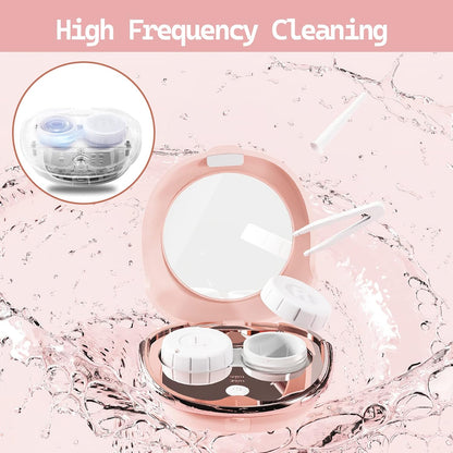 Ultrasonic Portable Contact Lens Cleaner Rechargeable