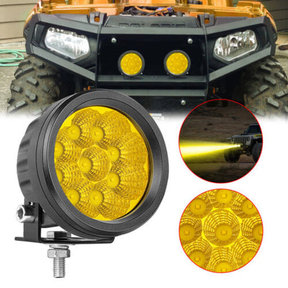 HJG 12 SMD Round Light Fog Lamp 36 W For Bike - Car